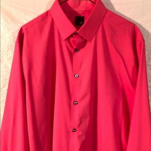 J. Ferrar Men’s Dress Shirt, Slim Fit XL